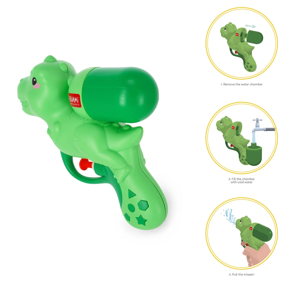 Wasserpistole DINO 13,5x13x5,2cm