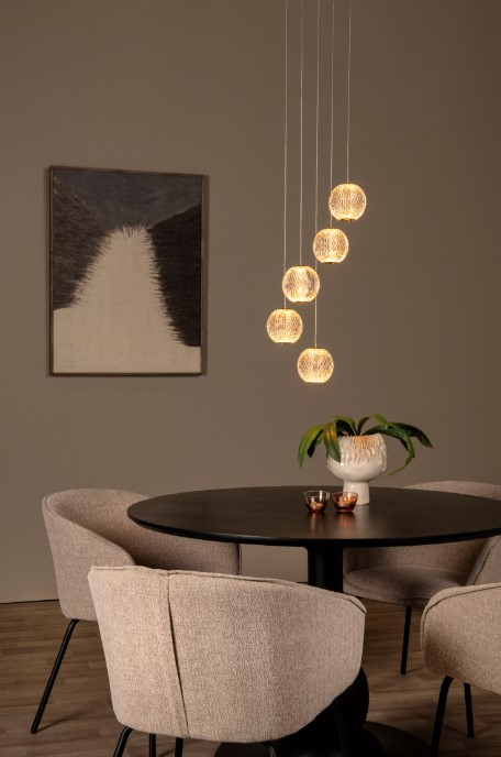 3avSyGgnfWFpWl Pendelleuchte CINTRA Acrylglas 3x4,7W 283lm 2700K Warmweiß dimmbar