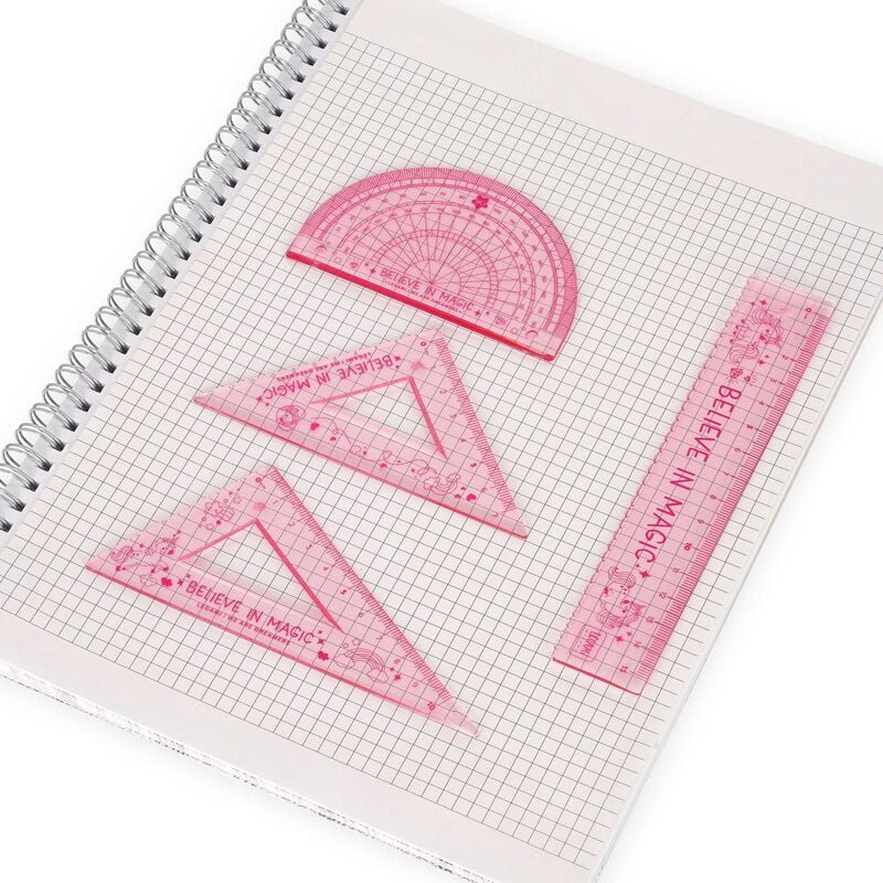 4er Geometrieset - You Rule! I'm a misunderstood Unicorn 4er Geometrieset - You Rule! I'm a misunderstood Unicorn