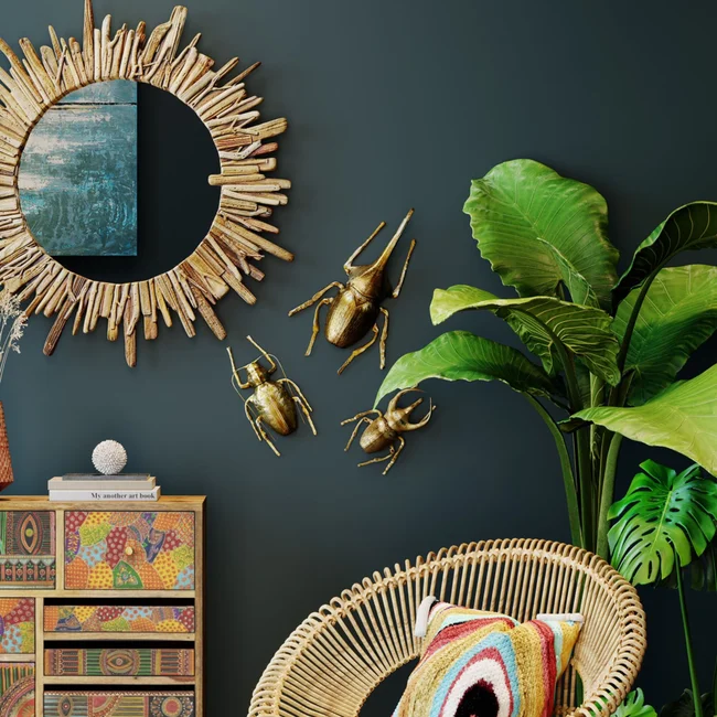 fbe3ddf8536c8c3568bd6ef9417e387380ef2547 Wandschmuck Herkules Beetle Gold