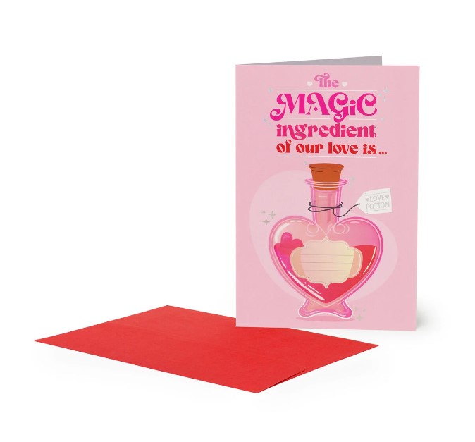 1jilXlCfYUbQIH Rubbel-Glückwunschkarte - MAGIC INGREDIENT inkl. Umschlag