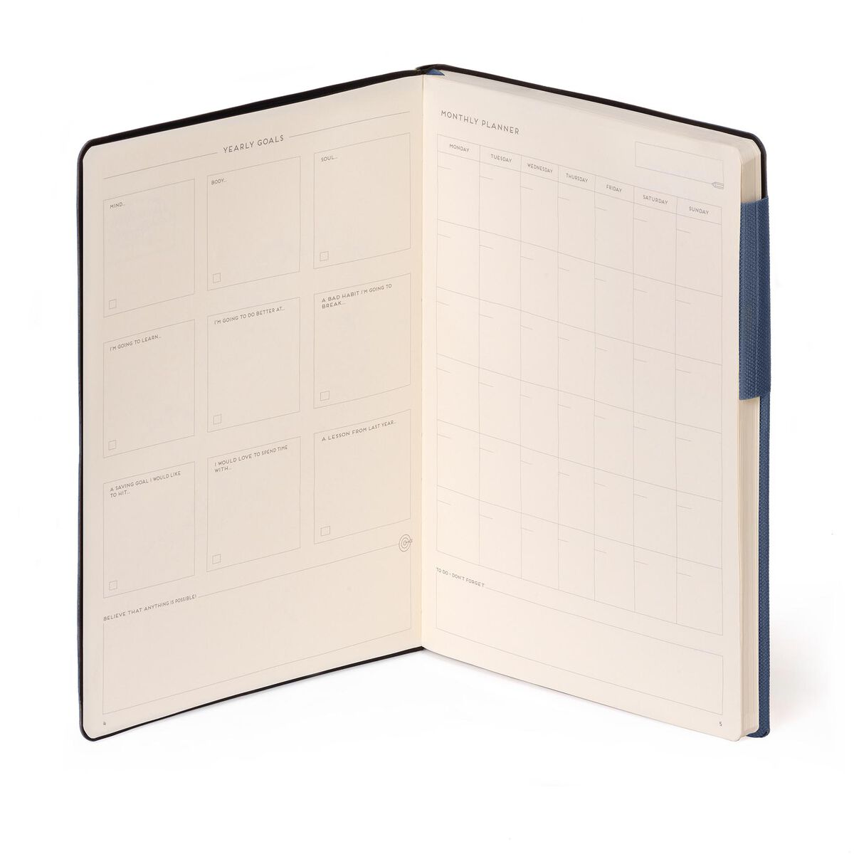 3NQCzBlh1lWSA2 Liniertes Notizbuch - Large - My Notebook 17,5x24,3cm 192 nummerierte Seiten Galactic Blue Blau