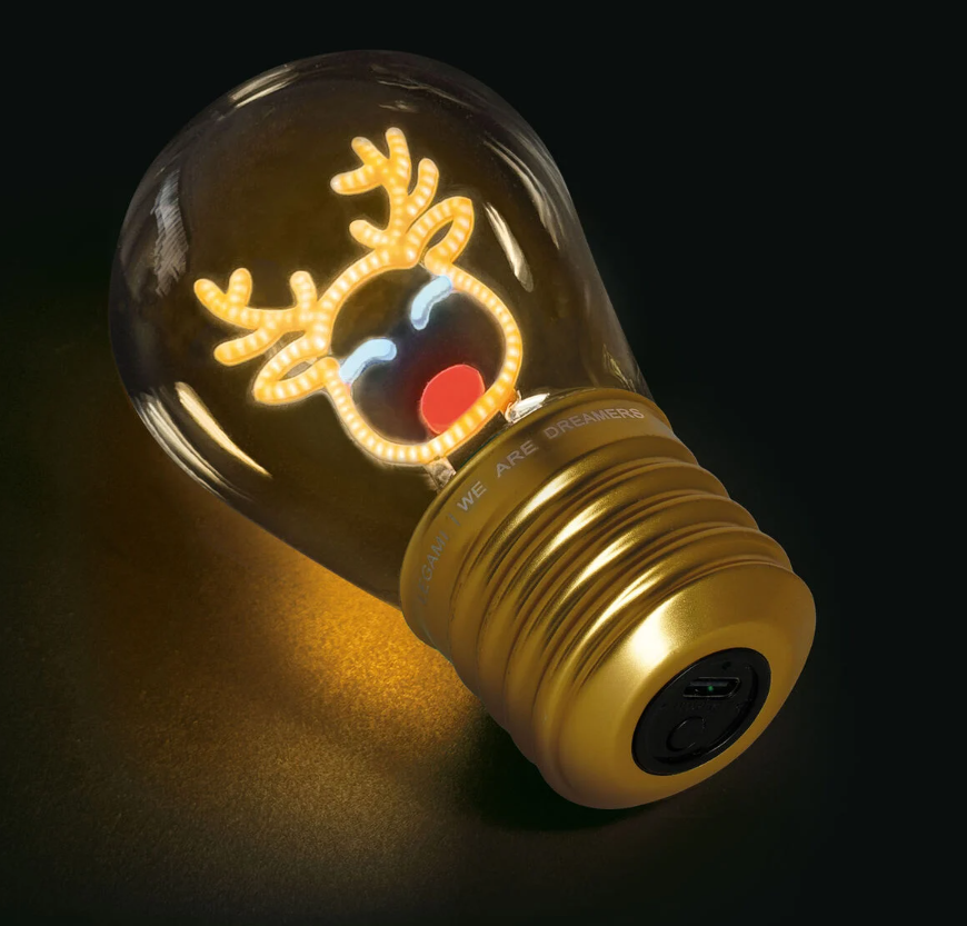 Tischlampe in Glühbirnenform - Bulb Fiction - Rentier