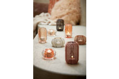 7764360_S1 Teelicht Finley Glas ocker gelb