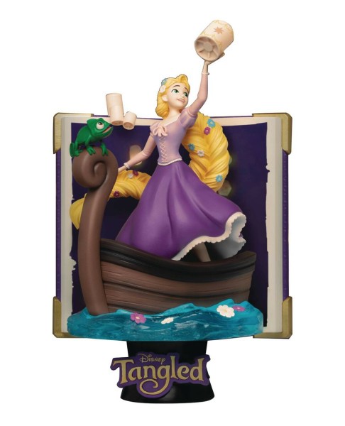 7eDHrXPc4IG4WV Disney Story Book D-Stage Sammlerstück Diorama "Rapunzel" 15cm PVC