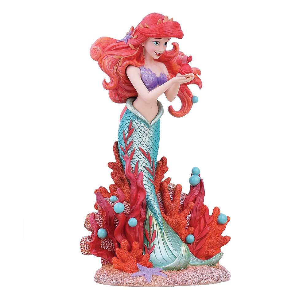 Sammelfigur ARIELLE Rot Türkis 21x12x10cm Sammelfigur ARIELLE Rot Türkis 21x12x10cm