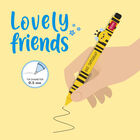 Gelstift Lovely Friends mit abnehmbarer Bienen-Figur 0,5