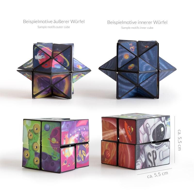 960733_d SPACE ADVENTURE Magic Cube Infinity 2in1