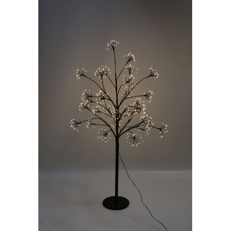 LED Baum "Dolde" Schwarz 896 Lichter Outdoor 120cm