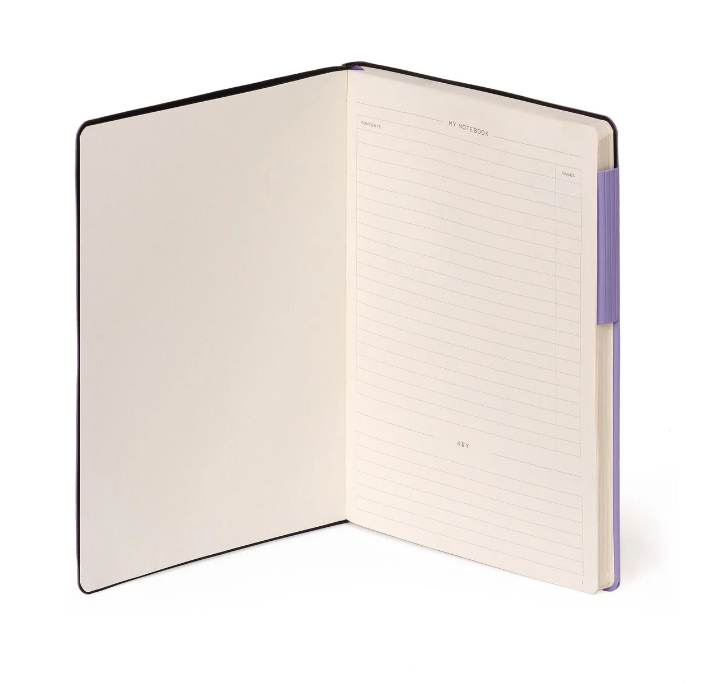 1ApnpuA3nDvCAx Liniertes Notizbuch - Large - My Notebook 17,5x24,3cm 192 nummerierte Seiten Lavender Lila