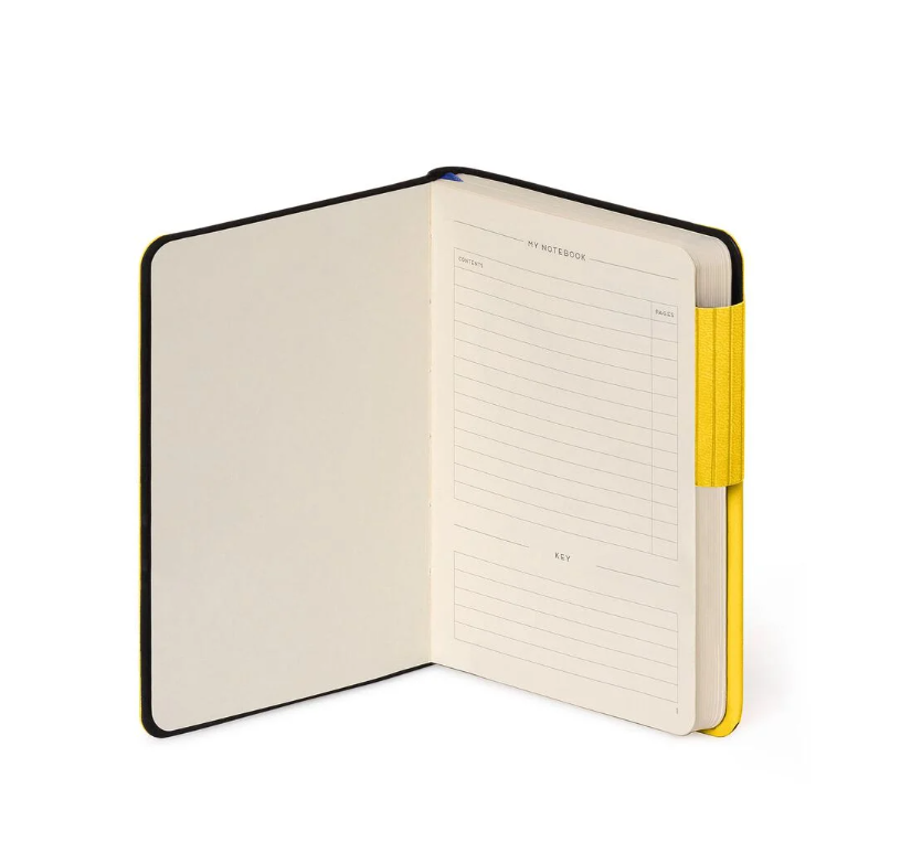 1JB7BwPhzPFxCF Liniertes Notizbuch - Small - My Notebook 9,5x13,5cm 192 nummerierte Seiten Yellow Freesia Gelb