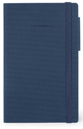Screenshot-2024-05-29-152950 Liniertes Notizbuch - Medium - My Notebook 13x21cm 192 nummerierte Seiten Galactic Blue Blau