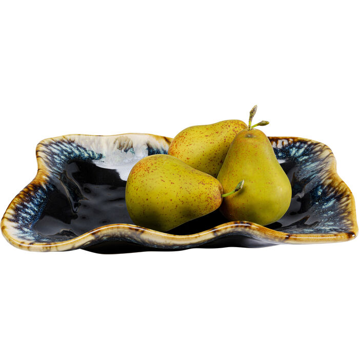 37vJIM5zXv0uFg Servierplatte Lio Dunkelblau spülmaschinengeeignet 3,7x25,9x16,9cm