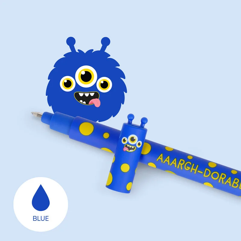 Löschbarer Gelstift  Erasable Pen Monster