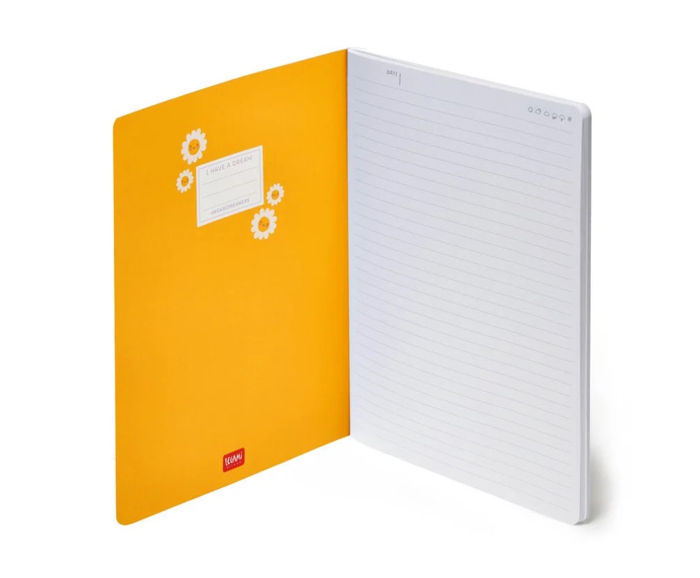 1stgHz7OFSE4zY Liniertes Notizbuch - Large B5 - My Notebook 18,5x24,8cm 100 Seiten Daisy