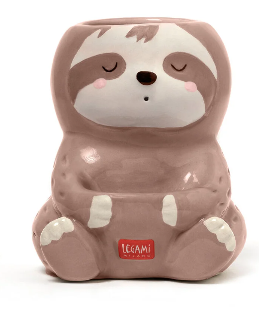 Keramik-Stiftehalter - Desk Friends - Faultier