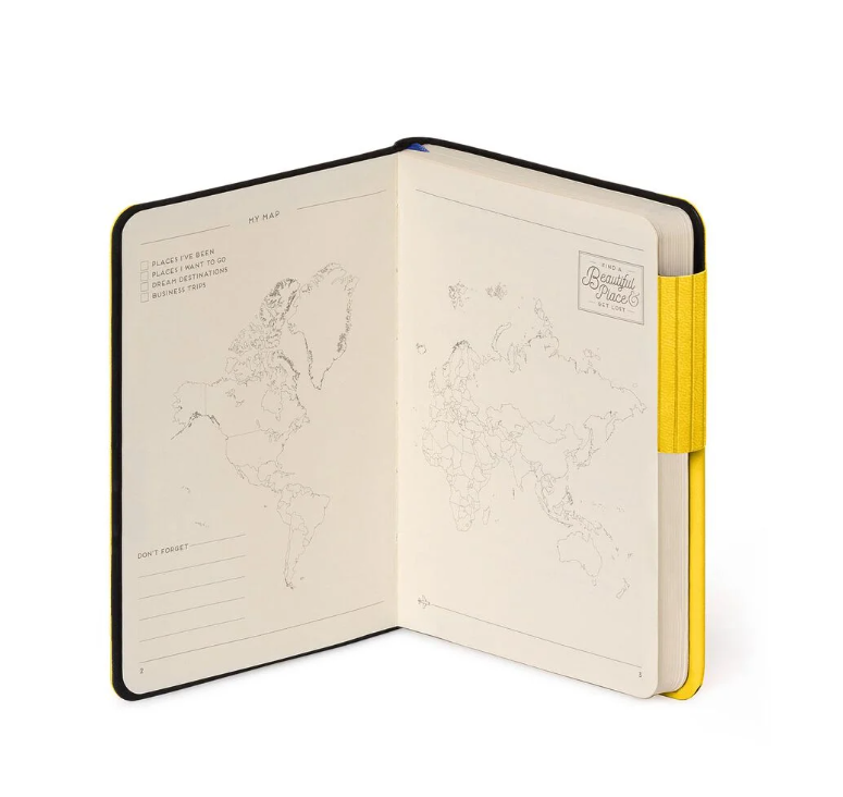 2iSHZWX91sk5rt Liniertes Notizbuch - Small - My Notebook 9,5x13,5cm 192 nummerierte Seiten Yellow Freesia Gelb