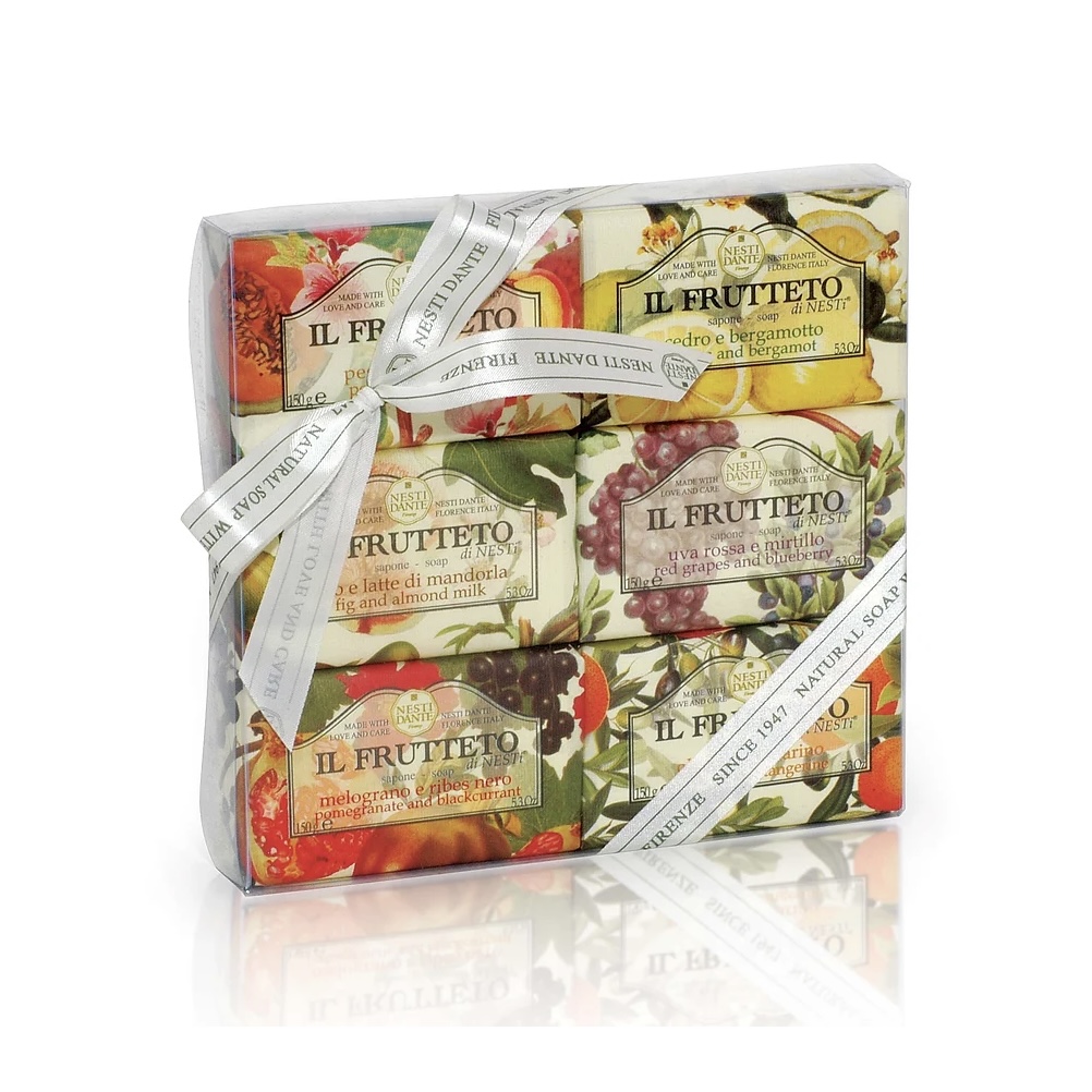 IMG_0365 Il Frutteto Soap Kit Gift Set Geschenkset 6x150g