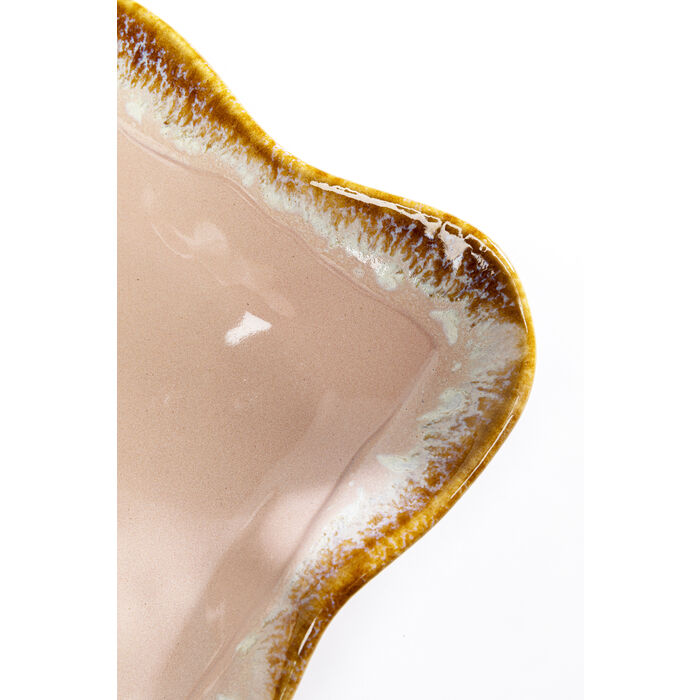5hysiSAs2fDlWN Servierplatte Nala Rosa spülmaschinengeeignet 3,7x25,9x16,9cm