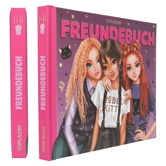 TOPModel Freundebuch REBEL KITTY