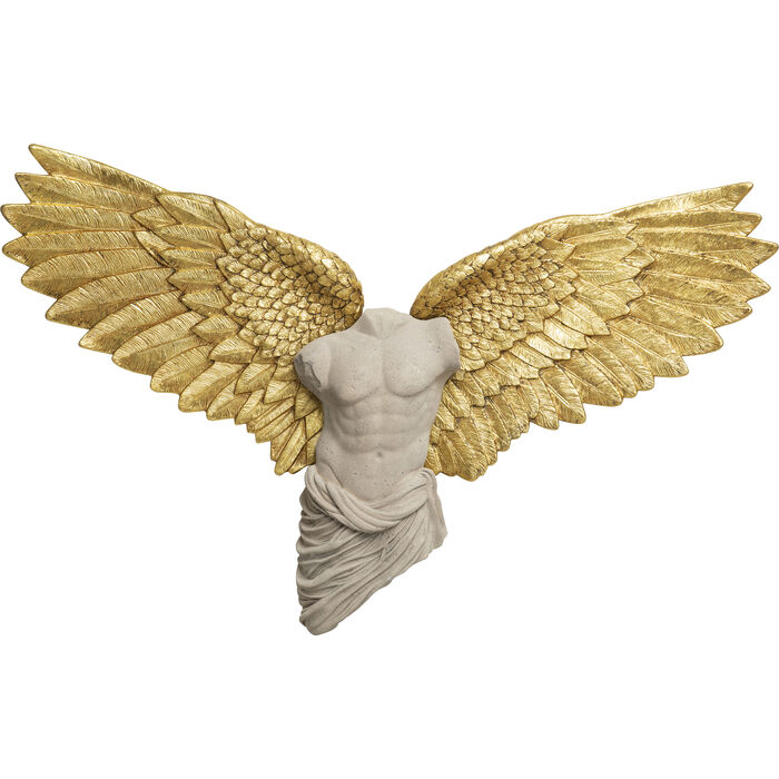 1pmJkpJupoAouH Wandobjekt Guardian Angel Male handgearbeitet Unikat 71x124x17,8cm