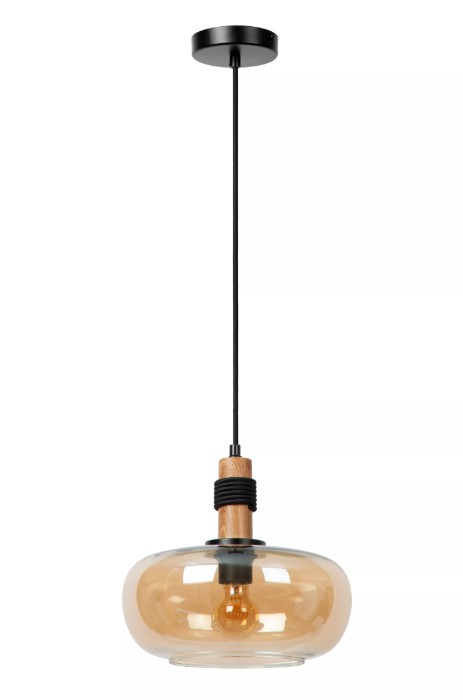 Pendelleuchte ILONA Glas 1xE27 dimmbar