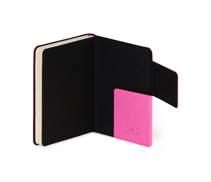 1oLwh0FcYbk4Sx Liniertes Notizbuch - Small - My Notebook 9,5x13,5cm 192 nummerierte Seiten Bougainvillea Pink