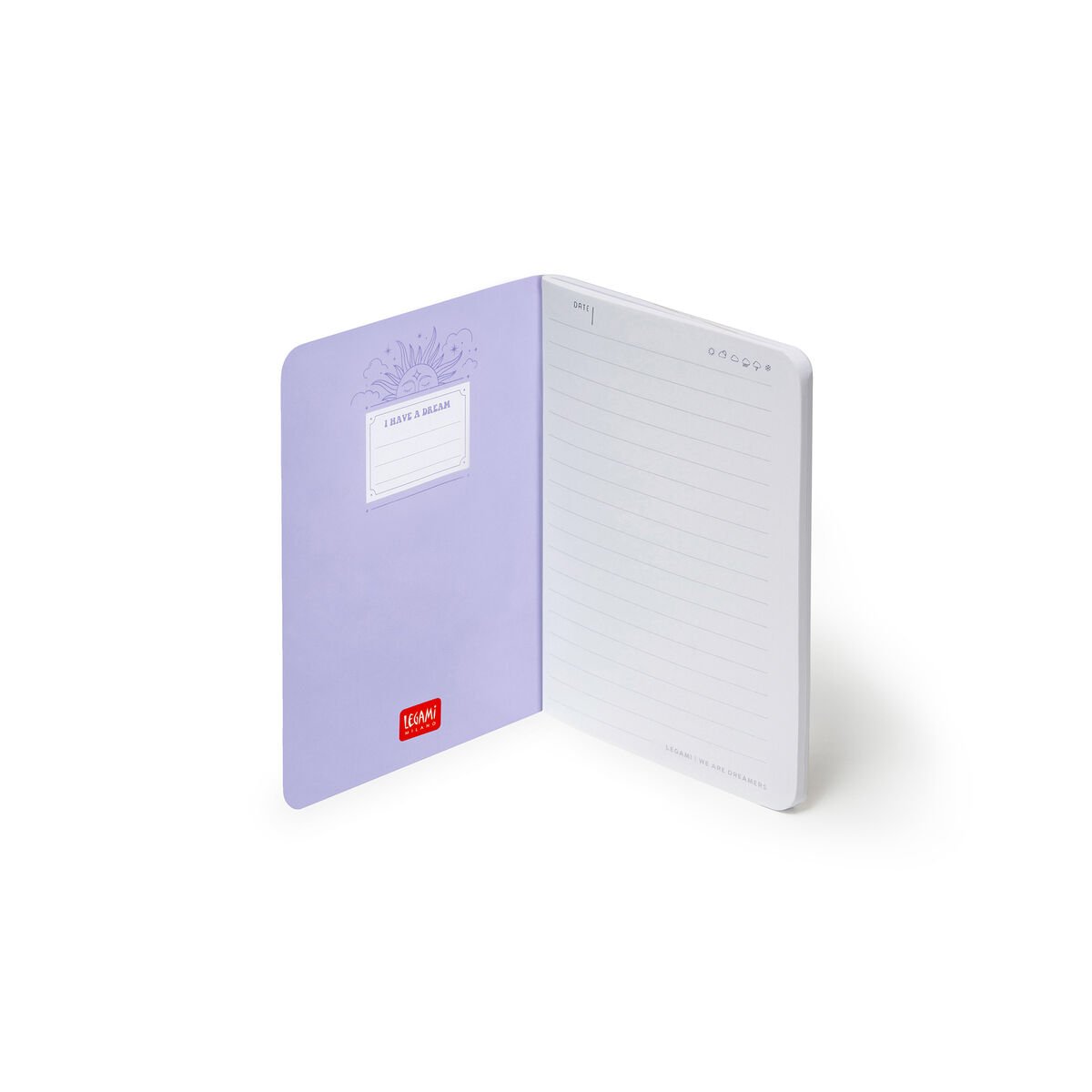 Liniertes Notizbuch Small A6-Format Motiv TAROT 13,5x9,5x0,5cm