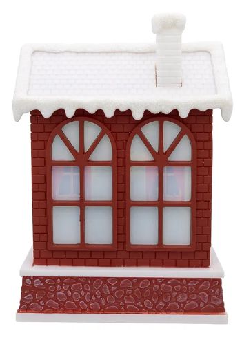 Disney Mickey & Minnie SANTA LATERNE beleuchtet – 19 cm