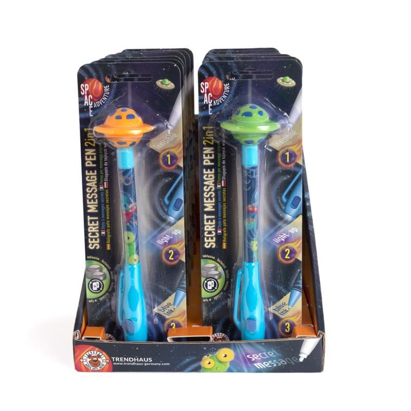 961754_c SPACE ADVENTURE Secret Message Pen mit Kugelschreiber