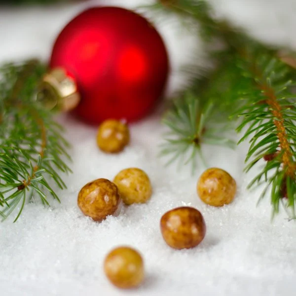 Naschportion Spekulatius Crisps Schokoladenkeks Kugeln 60g