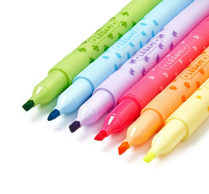 2oY0RD4hbQAY8S Löschbare Textmarker - Magic Highlighters 6er-Set