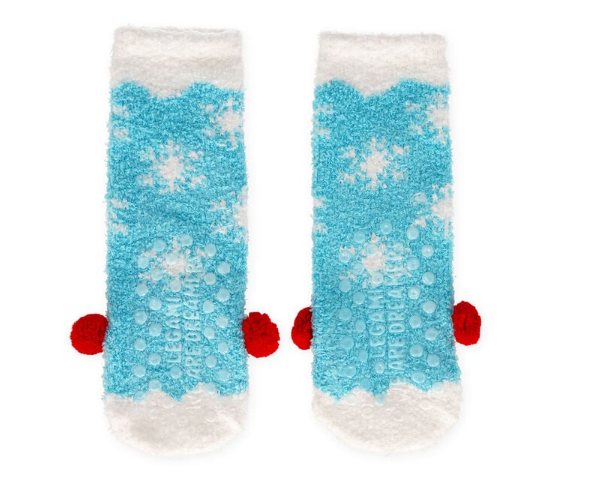 Non Slip Socks - It's a Match Kids - Schneemann