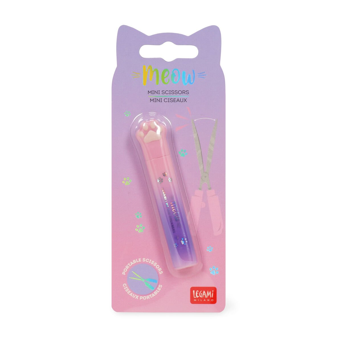 Mini Schere - Meow Kitty Katze Rosa