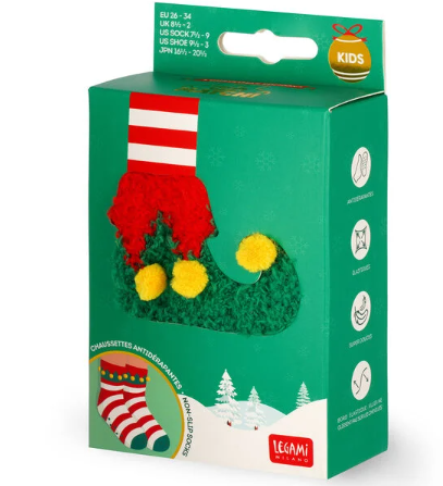 Non Slip Socks - It's a Match - Elf