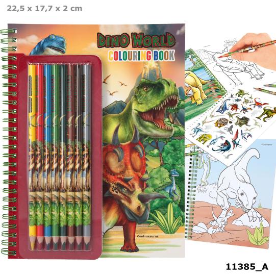 0011385-0011385_0011385_11385_0_product_detail Dino World Malbuch mit Buntstiften