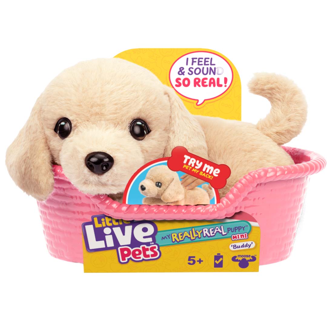 Interaktives Little Live Pets MY REALLY REAL PUPPI MINI 21x19,2x17,5cm