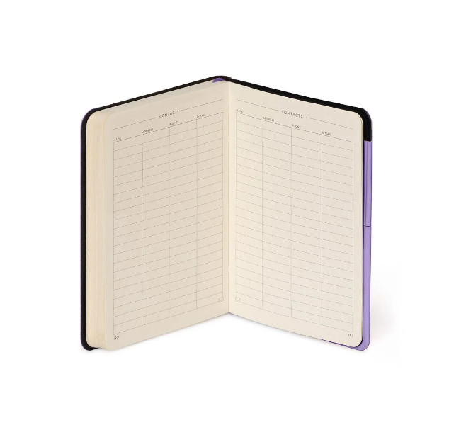 5jdlN6fmONnfjZ Liniertes Notizbuch - Small - My Notebook 9,5x13,5cm 192 nummerierte Seiten Lavender Lila