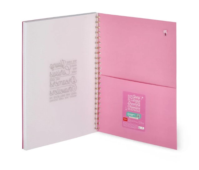 4nCbFkupq47AqQ 3-in-1 Notebook mit Spiralbindung - Maxi A4 - 22x29,5cm 204 Seiten Magic
