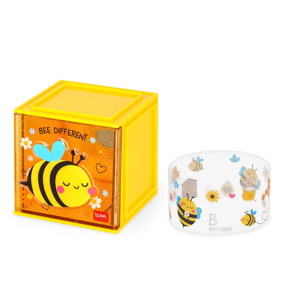 Erweiterbare Schreibtischbox - Cutie Cube BEE