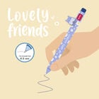 Gelstift Lovely Friends mit abnehmbarer Nilpferd-Figur 0,5