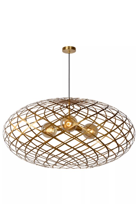 Pendelleuchte WOLFRAM Metall E27 dimmbar 100x100x500cm
