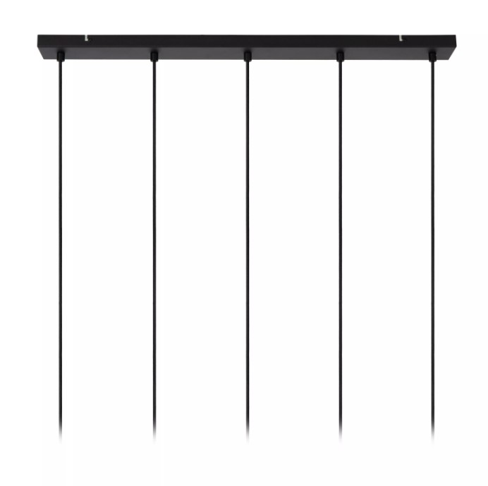 Pendelleuchte EVORA Metall 5xGU10 dimmbar 100x8x150cm