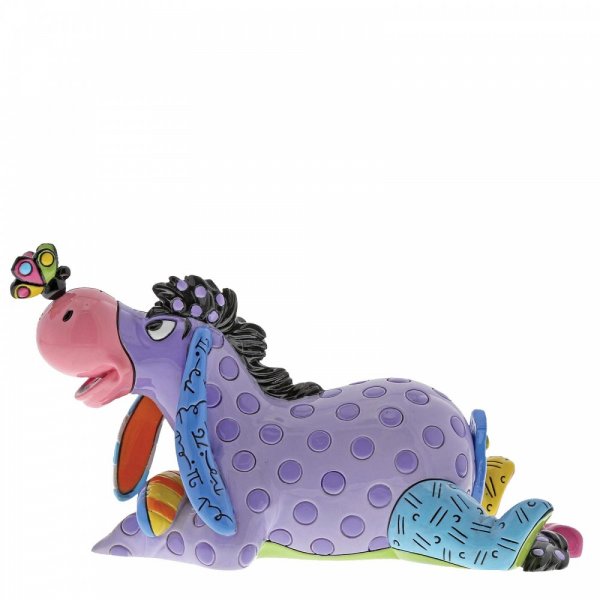 1777796-6001309_1-2-3-600 Minifigur I-AAH Eeyore mit Schmetterling by Britto 7x6x11cm