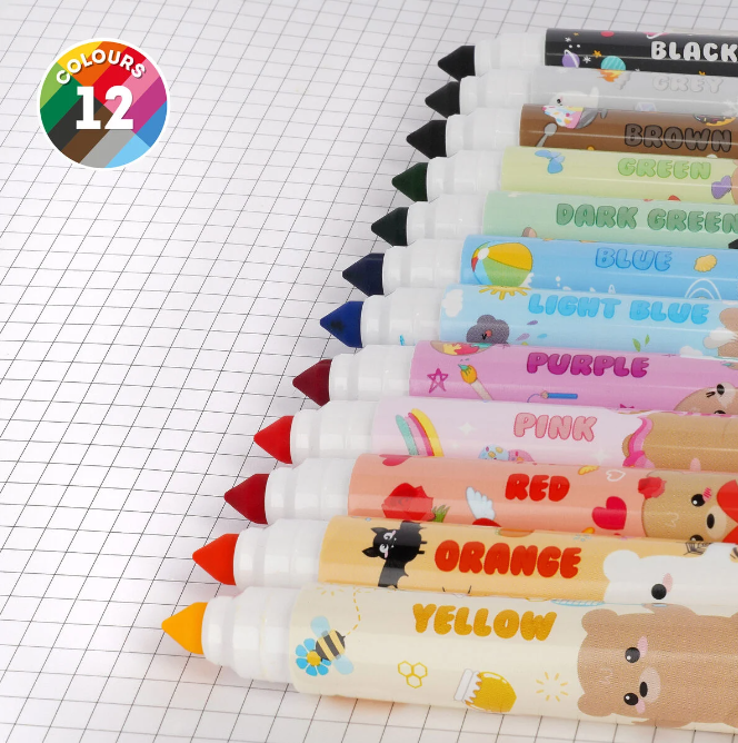 Filzstifte - Teddy Friends 12er-Set