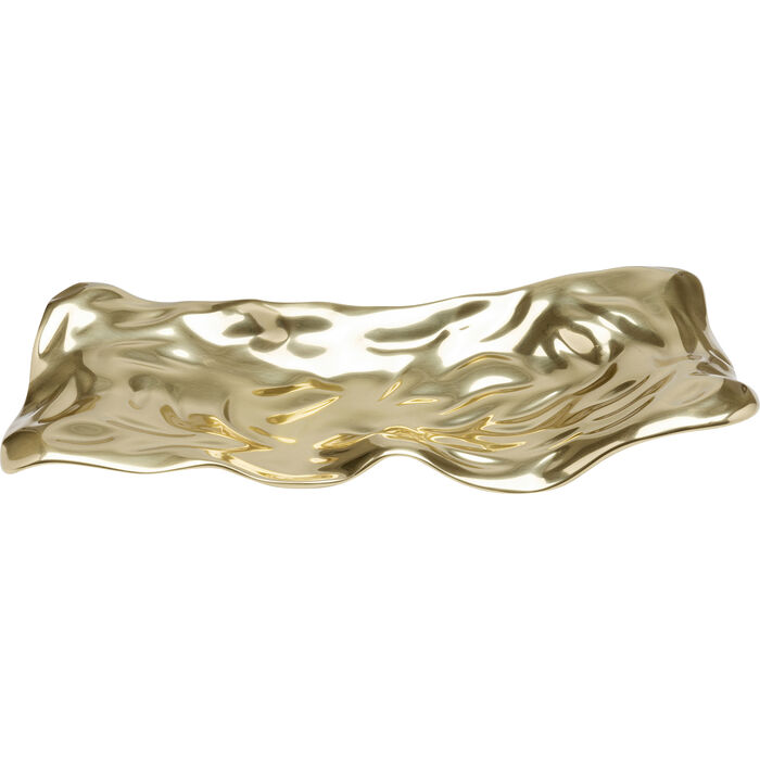 61858 Dekoschale JADE Gold 47,5x21,5cm