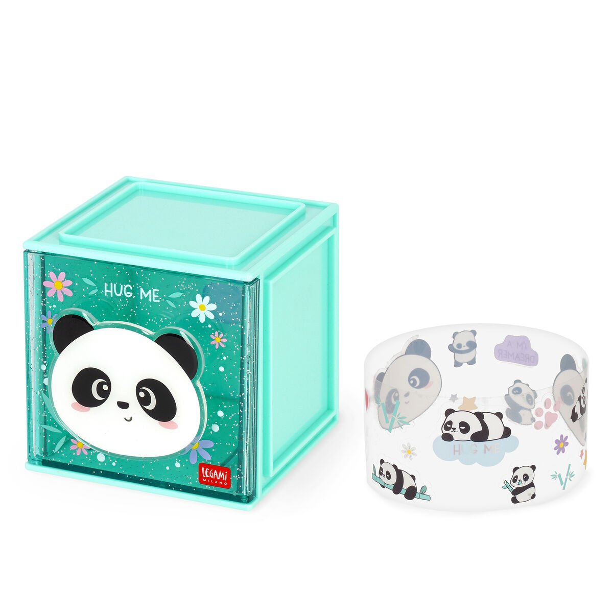 Erweiterbare Schreibtischbox - Cutie Cube PANDA