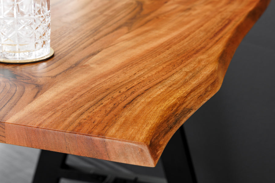Bartisch MAMMUT Akazienholz Schwarz 83x120x106cm Bartisch MAMMUT Akazienholz Schwarz 83x120x106cm