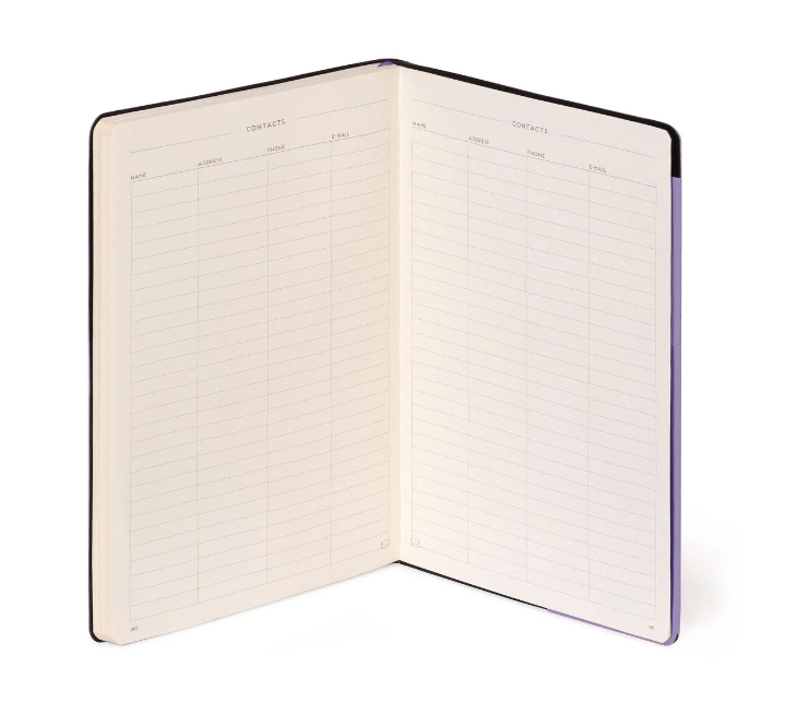 5wm2SiErA4GZbB Liniertes Notizbuch - Large - My Notebook 17,5x24,3cm 192 nummerierte Seiten Lavender Lila