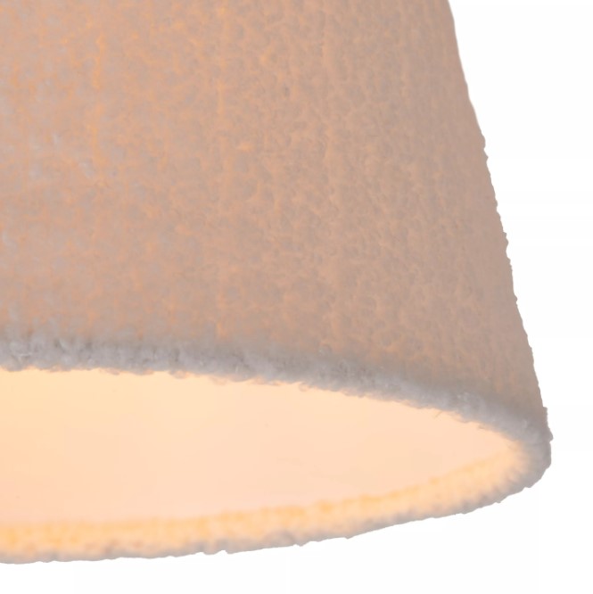 Pendelleuchte WOOLLY Baumwolle E27 dimmbar 28x28x150cm